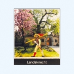 Preiser 99508 - H0 - Landsknecht mit Hellebarde - Figur 1